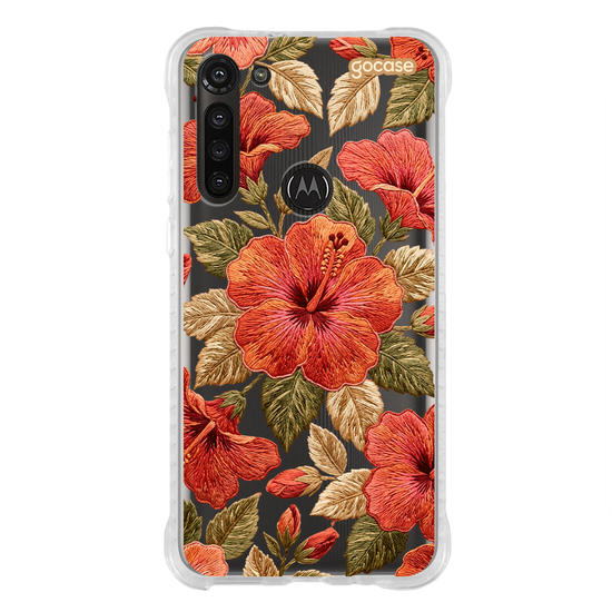 Capinha para celular  Bordado Florido