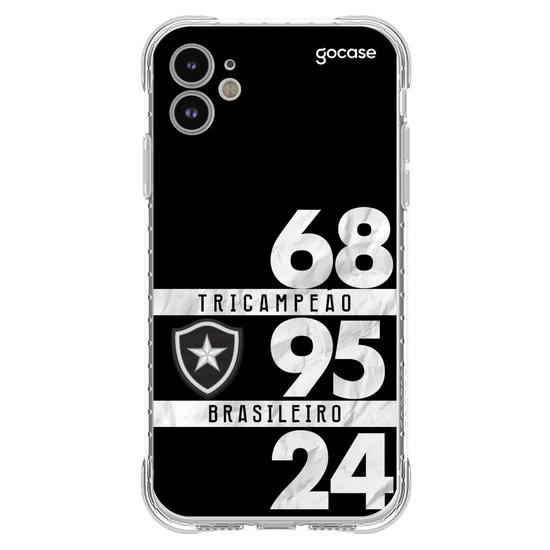Capinha para celular  Botafogo - 3X Campeão Brasileiro