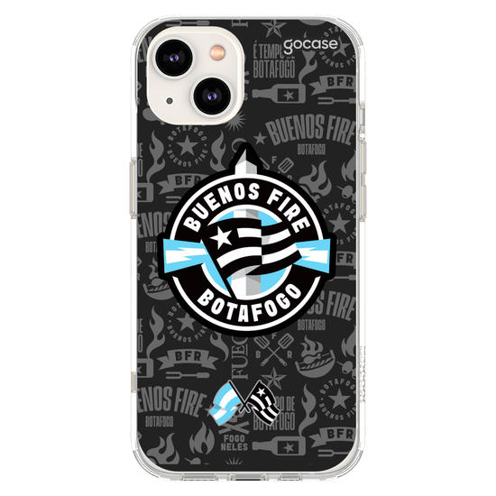 Capinha para celular  Botafogo - Bota Fire Texture