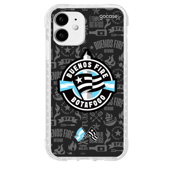 Capinha para celular  Botafogo - Bota Fire Texture