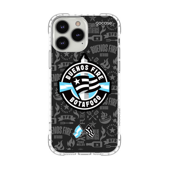 Capinha para celular  Botafogo - Bota Fire Texture