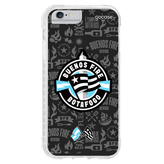 Capinha para celular  Botafogo - Bota Fire Texture