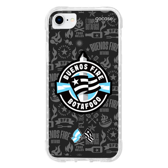 Capinha para celular  Botafogo - Bota Fire Texture