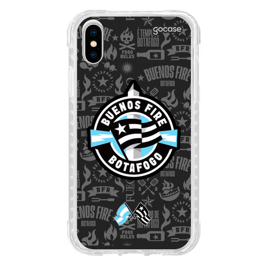Capinha para celular  Botafogo - Bota Fire Texture