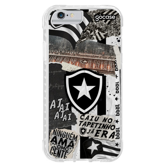 Capinha para celular Botafogo - Colagem