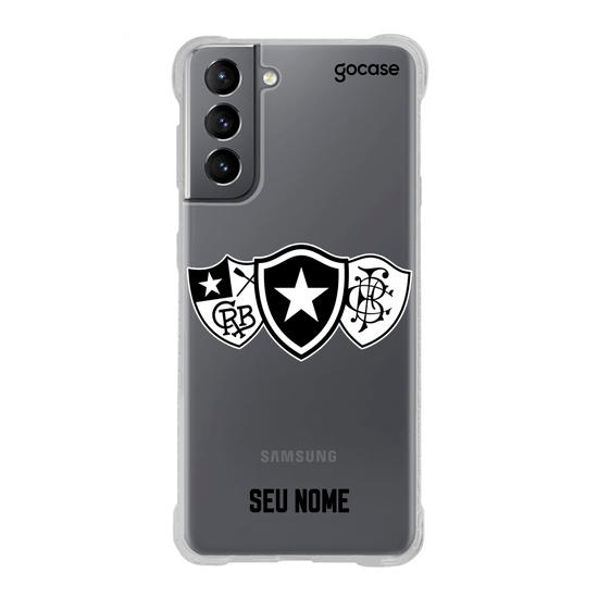 Capinha para celular Color Black - Botafogo - Escudos