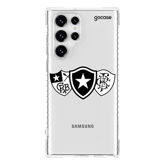 Capinha para celular Color Black - Botafogo - Escudos