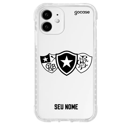 Capinha para celular Color Black - Botafogo - Escudos