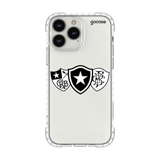 Capinha para celular Color Black - Botafogo - Escudos
