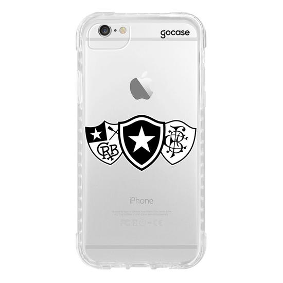 Capinha para celular Color Black - Botafogo - Escudos