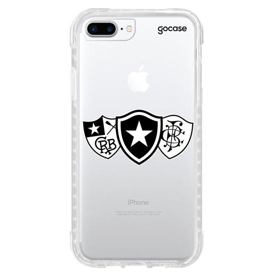 Capinha para celular Color Black - Botafogo - Escudos