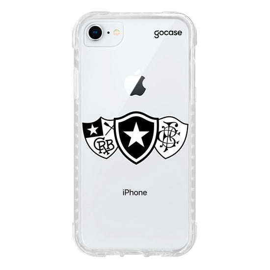 Capinha para celular Color Black - Botafogo - Escudos