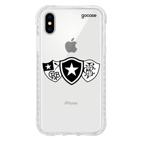 Capinha para celular Color Black - Botafogo - Escudos