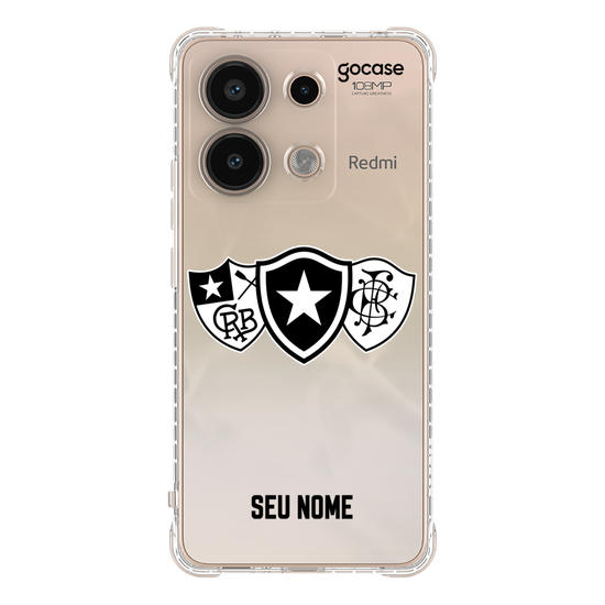 Capinha para celular Color Black - Botafogo - Escudos