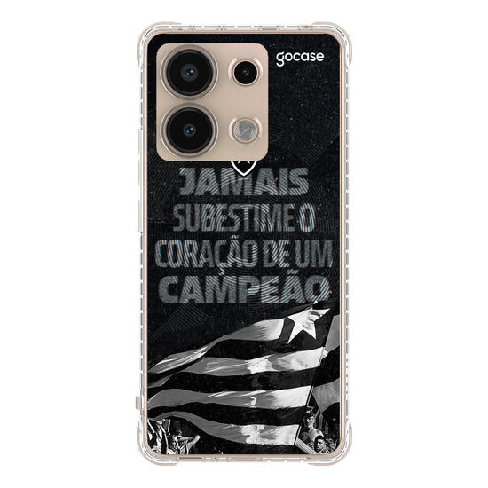 Capinha para celular  Botafogo - Jamais Subestime