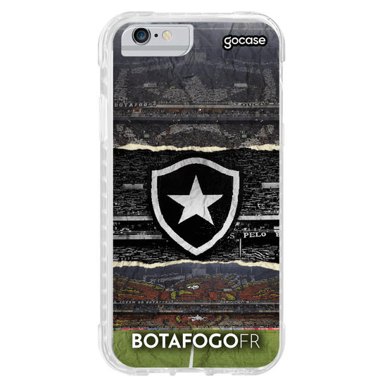 Capinha para celular  Botafogo - Mosaico Triplo