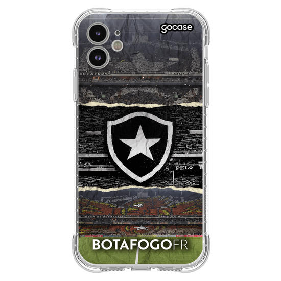 Capinha para celular  Botafogo - Mosaico Triplo