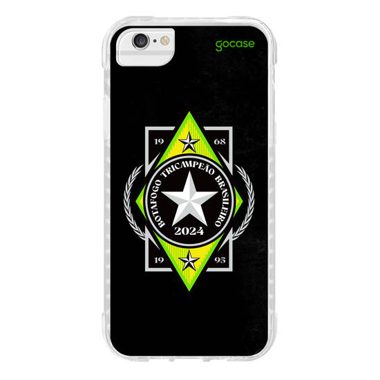 Capinha para celular  Botafogo - Tri Campeão Brasileiro 2024