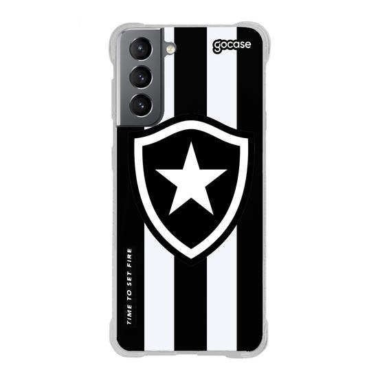 Capinha para celular Botafogo - uniforme 1 2022 Escudo