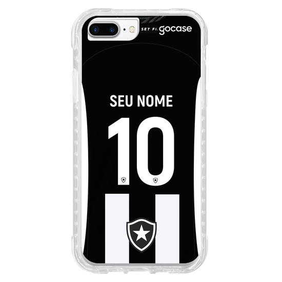Capinha para celular Botafogo - Uniforme 1 2022 Personalizado