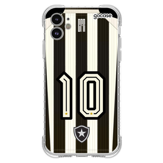 Capinha para celular  Botafogo - Uniforme 1 2024 Costas Personalizado