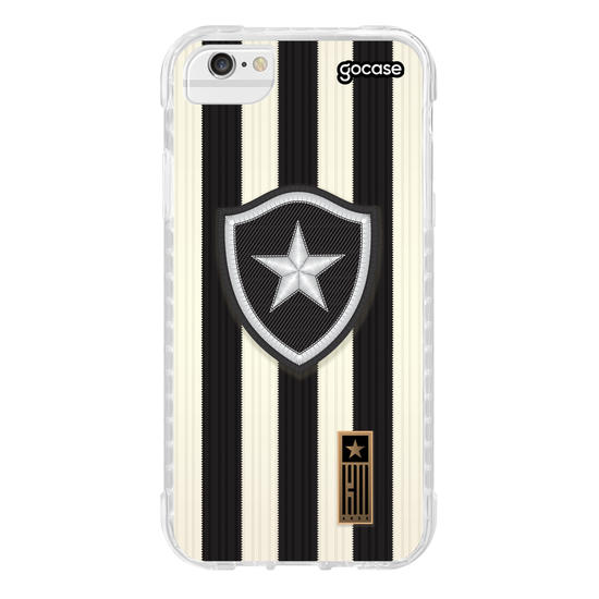 Capinha para celular  Botafogo - Uniforme 1 2024 Escudo