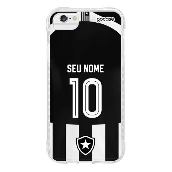 Capinha para celular Botafogo - Uniforme 1 Personalizado