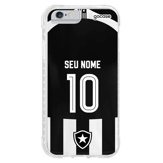 Capinha para celular Botafogo - Uniforme 1 Personalizado