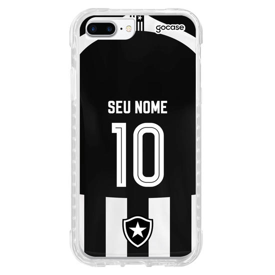 Capinha para celular Botafogo - Uniforme 1 Personalizado