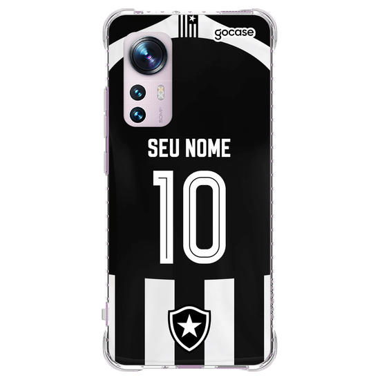 Capinha para celular Botafogo - Uniforme 1 Personalizado