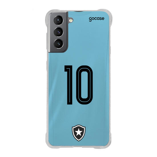 Capinha para celular Botafogo - Uniforme 3 2021 Personalizado