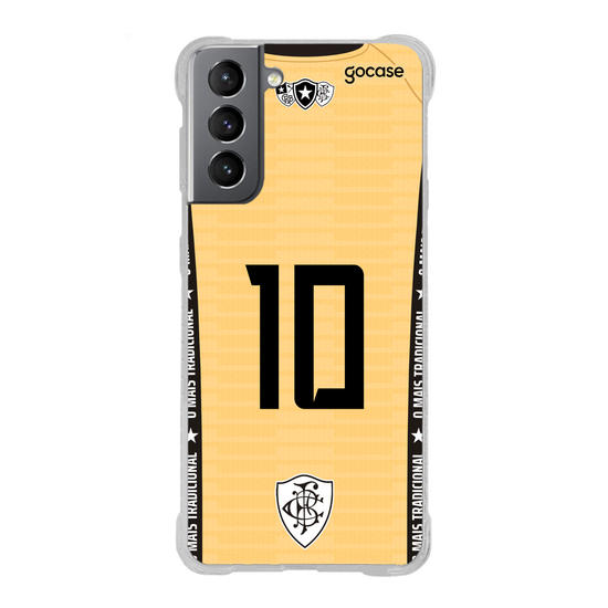 Capinha para celular Botafogo - Uniforme Goleiro 2021 Personalizado