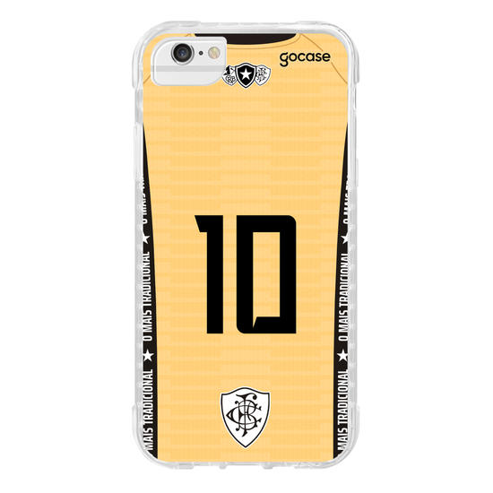 Capinha para celular Botafogo - Uniforme Goleiro 2021 Personalizado