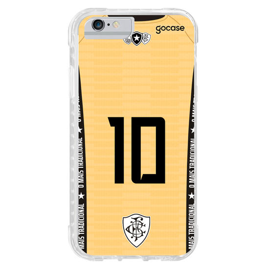 Capinha para celular Botafogo - Uniforme Goleiro 2021 Personalizado