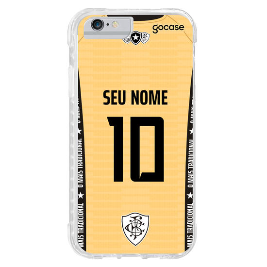 Capinha para celular Botafogo - Uniforme Goleiro 2021 Personalizado