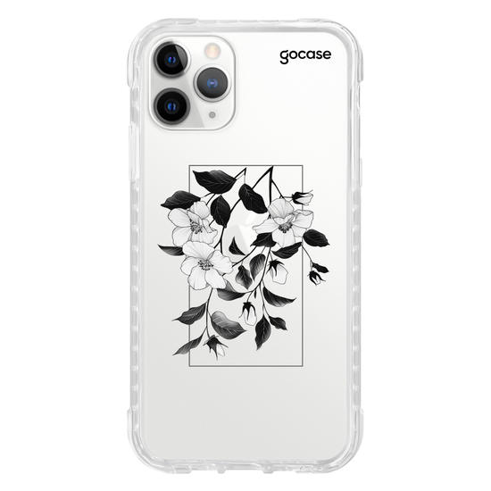 Capinha para celular Capinha Para Celular -  Esboço de Flores
