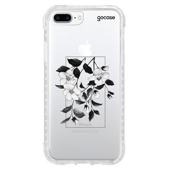 Capinha para celular Capinha Para Celular -  Esboço de Flores