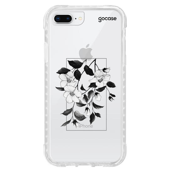 Capinha para celular Capinha Para Celular -  Esboço de Flores
