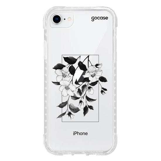 Capinha para celular Capinha Para Celular -  Esboço de Flores