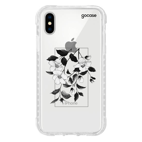 Capinha para celular Capinha Para Celular -  Esboço de Flores