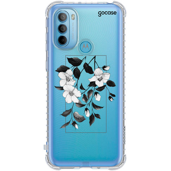 Capinha para celular Capinha Para Celular -  Esboço de Flores