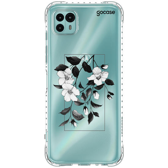 Capinha para celular Capinha Para Celular -  Esboço de Flores