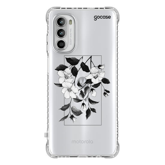 Capinha para celular Capinha Para Celular -  Esboço de Flores