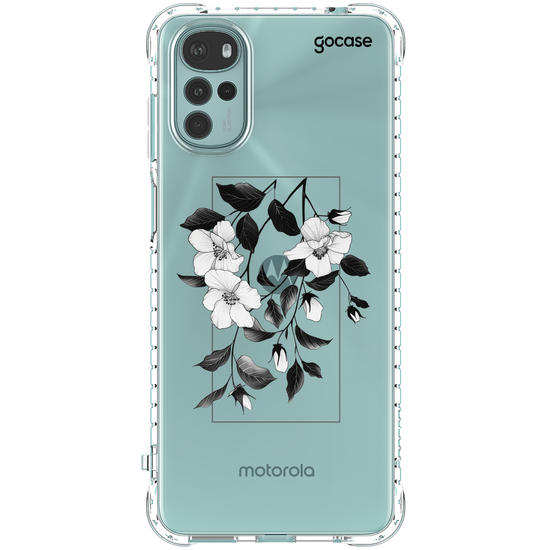 Capinha para celular Capinha Para Celular -  Esboço de Flores