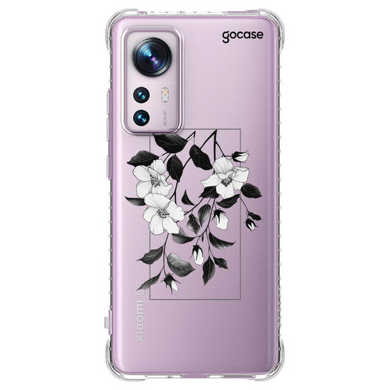 Capinha para celular Capinha Para Celular -  Esboço de Flores