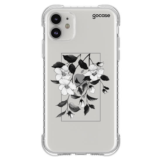 Capinha para celular Capinha Para Celular -  Esboço de Flores