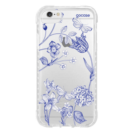 Capinha para celular  Botânica Porcelana