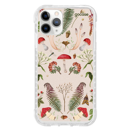 Capinha para celular Botanical Mushrooms