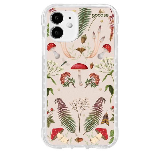 Capinha para celular Botanical Mushrooms