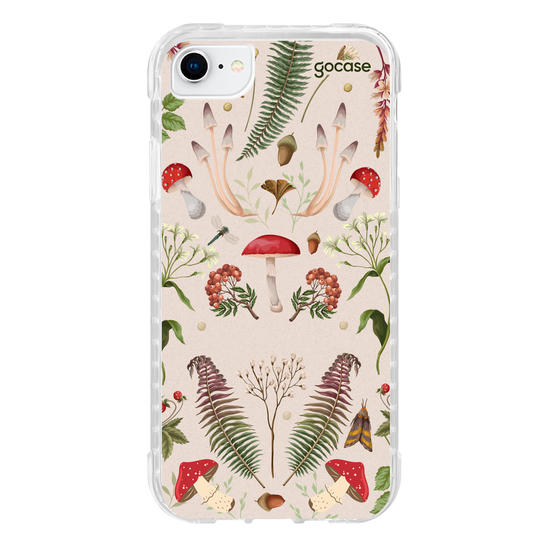 Capinha para celular Botanical Mushrooms